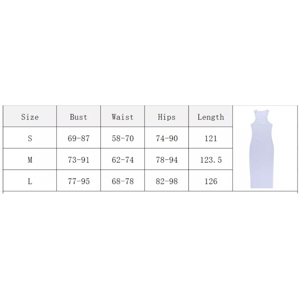 Summer bodycon tank dress - Picture 3 of 4